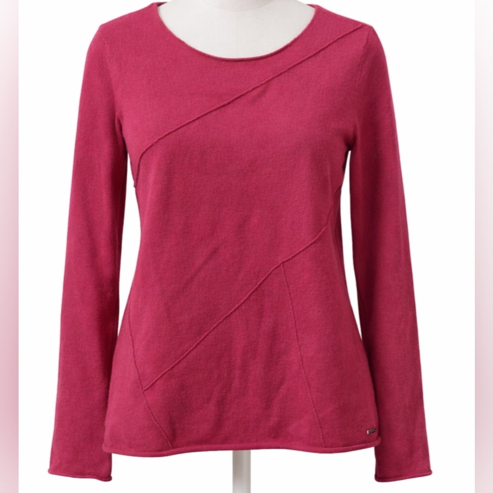 Calvin Klein Diagonal Seam Knit Sweater
